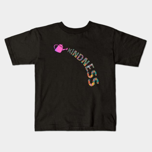 Water of Kindness Kids T-Shirt by Dreanpitch